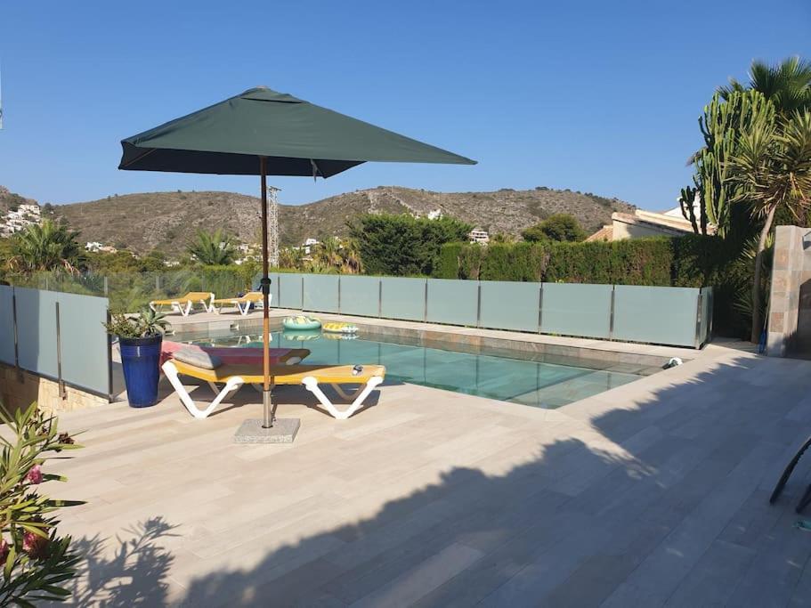 Casa Osimos Portet 450 M Moraira Dış mekan fotoğraf