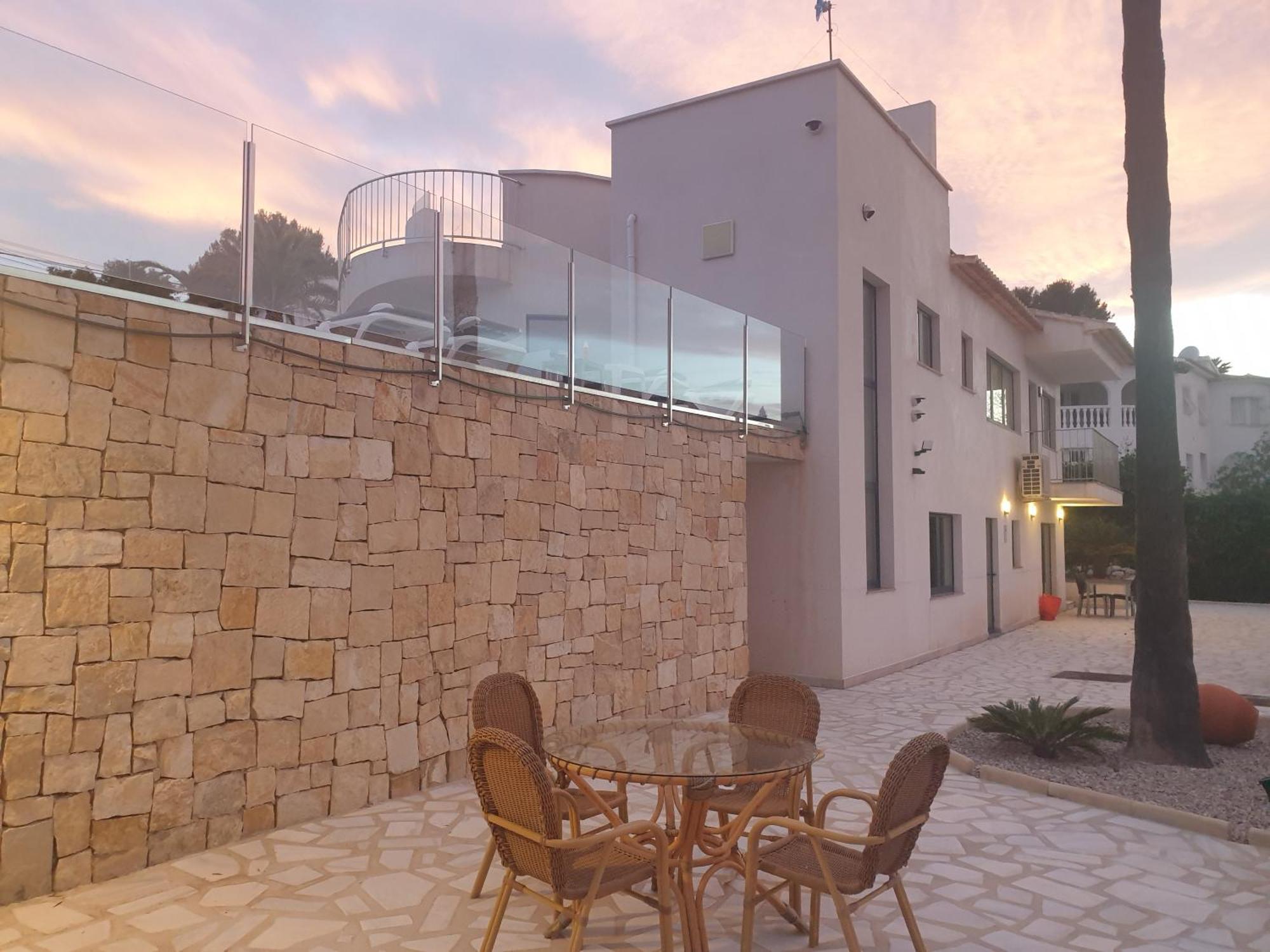Casa Osimos Portet 450 M Moraira Dış mekan fotoğraf